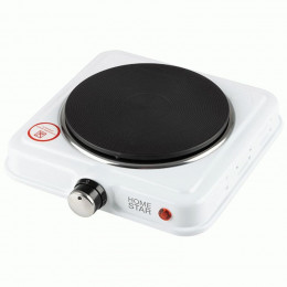 Электроплитка HS-1108 HomeStar 1 конфорка диск 1кВт белая
