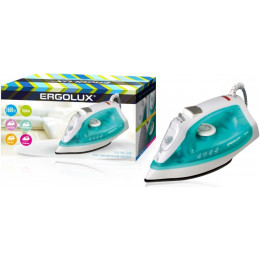 Утюг эл. паровой Ergolux 1600W аквамарин