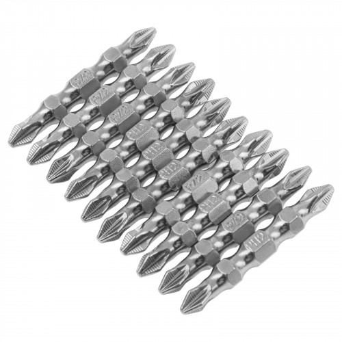 Бита двухстор. сталь Gross PH2-PZ2*45мм ЦЕНА ЗА 1ШТ